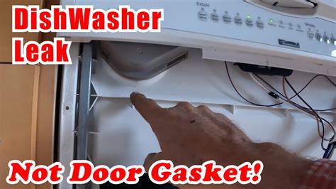 dishwasher drain pump leaking|Why Your Dishwasher Is Leaking From the Bottom